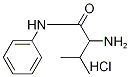 2-Amino-3-methyl-N-phenylbutanamide hydrochloride 结构式