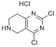2,4-二氯-5,6,7,8-四氢吡啶并[4,3-D]嘧啶盐酸盐,635698-30-5,结构式