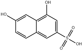 4,6-二羟基萘-2-磺酸, 6357-93-3, 结构式