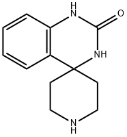 1'H-螺[哌啶-4,4'(1'H) - 喹唑啉] -2'(3'H) - 酮,635713-68-7,结构式