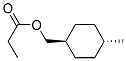 酢酸1-(4β-メチルシクロヘキサン-1α-イル)エチル 化学構造式