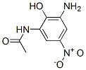 N-(3-amino-2-hydroxy-5-nitrophenyl)acetamide Struktur