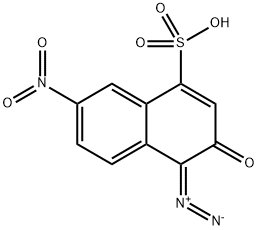 4-Diazo-3,4-dihydro-7-nitro-3-oxo-1-naphthalenesulfonic acid