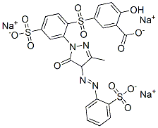 6359-51-9 trisodium 5-[[2-[4,5-dihydro-3-methyl-5-oxo-4-[(2-sulphonatophenyl)azo]-1H-pyrazol-1-yl]-4-sulphonatophenyl]sulphonyl]salicylate