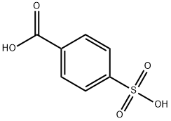 p-スルホ安息香酸 化学構造式