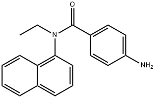 4-amino-N-ethyl-N-1-naphthylbenzamide