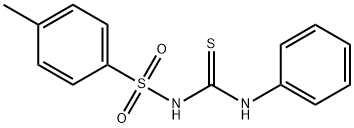 1-Phenyl-3-(p-tolylsulfonyl)thiourea Struktur