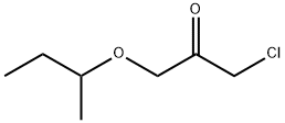 2-Propanone,  1-chloro-3-(1-methylpropoxy)- Structure