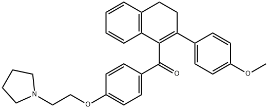 Trioxifene Struktur