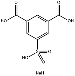 5-Sulfoisophthalic acid monosodium salt Struktur