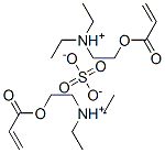 bis[[2-(acryloyloxy)ethyl]diethylammonium] sulphate,63623-23-4,结构式