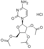 3,4,6-TRI-O-ACETYL-D-GALACTAL 化学構造式