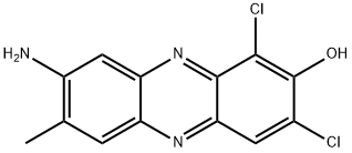 1,3-dichloro-2-hydroxy-7-methyl-8-aminophenazine|