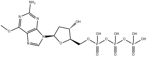 O(6)-methyldeoxyguanosine triphosphate Structure