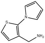 2-(1H-吡咯-1-基)噻吩-3-基]甲胺,63647-04-1,结构式