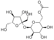Sucrose-6-acetic ester  化学構造式