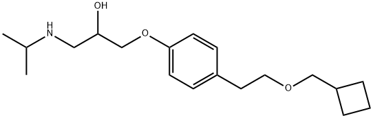 63659-34-7 1-[4-[2-(Cyclobutylmethoxy)ethyl]phenoxy]-3-[(1-methylethyl)amino]-2-propanol