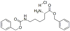 N6-Cbz-L-Lysine benzyl ester hydrochloride Struktur