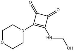 3-Cyclobutene-1,2-dione, 3-(hydroxymethylamino)-4-(4-morpholinyl)- (9CI)|