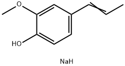 sodium 2-methoxy-4-(1-propenyl)phenolate Struktur