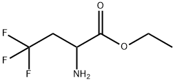 2-AMino-4,4,4-trifluoro-butyric acid ethyl ester Structure