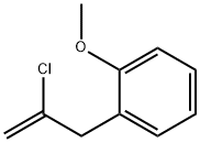 2-CHLORO-3-(2-METHOXYPHENYL)-1-PROPENE 结构式