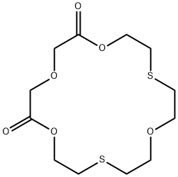 2,6-DIKETO-10,16-DITHIA-18-CROWN-6 Struktur