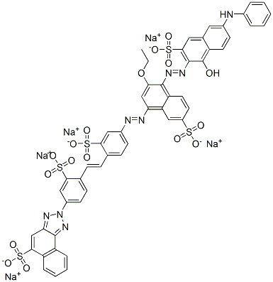 Direct green 34 (C.I. 27970) Structure
