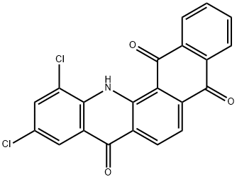 10,12-Dichloronaphth[2,3-c]acridine-5,8,14(13H)-trione,6369-52-4,结构式