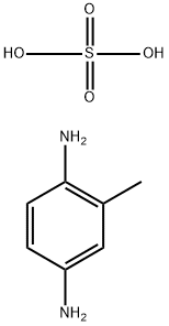 甲苯-2,5-二胺硫酸盐, 6369-59-1, 结构式