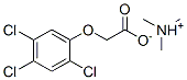 trimethylammonium 2,4,5-trichlorophenoxyacetate Struktur