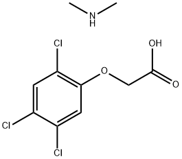 dimethylammonium 2,4,5-trichlorophenoxyacetate Struktur
