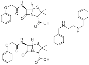 Penicillin V Benzathine Struktur