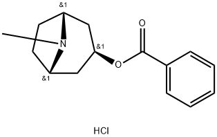 tropacocaine hydrochloride  Struktur