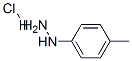 4-Methylphenylhydrazine hydrochloride Structure