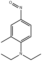 N,N-diethyl-4-nitroso-o-toluidine ,6370-25-8,结构式
