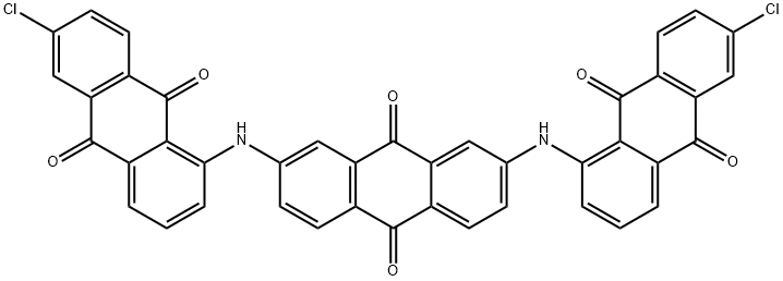 6370-73-6 2,7-Bis[(6-chloro-9,10-dihydro-9,10-dioxoanthracen-1-yl)amino]-9,10-anthracenedione