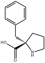 (S)-2-苄基-DL-脯氨酸盐酸盐, 637020-57-6, 结构式