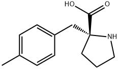(R)-ALPHA-(4-METHYLBENZYL)-PROLINE-HCL Structure
