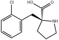 (S)-ALPHA-(2-CHLOROBENZYL)-PROLINE-HCL Structure