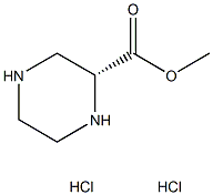 (R)-PIPERAZINE-2-CARBOXYLIC ACID METHYL ESTER DIHYDROCHLORIDE Struktur