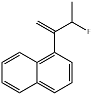 Naphthalene, 1-(2-fluoro-1-methylenepropyl)- (9CI) Struktur