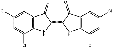 5,7-dichloro-2-(5,7-dichloro-1,3-dihydro-3-oxo-2H-indol-2-ylidene)-1,2-dihydro-3H-indol-3-one