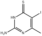 2-Amino-4-methyl-5-iodo-6-pyrimidinethiol Structure