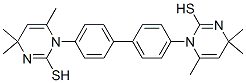 p,p'-Biphenylylenebis(dihydro-4,4,6-trimethyl-2-pyrimidinethiol,63732-02-5,结构式