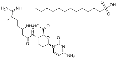 Blasticiden-S laurylsulfonate 结构式