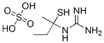 2-Guanidino-2-butanethiol sulfate Structure