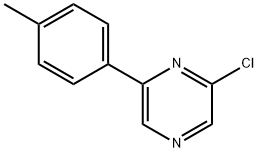 2-CHLORO-6-(4-METHYLPHENYL)PYRAZINE Structure