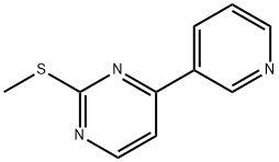 2-METHYLTHIO-4-PYRIDIN-3-YL-PYRIMIDINE,637354-24-6,结构式