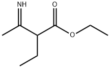 Butanoic  acid,  2-ethyl-3-imino-,  ethyl  ester,63745-59-5,结构式